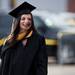A UM graduate arrives to Michigan Stadium for Spring Commencement on Saturday, May 4. Daniel Brenner I AnnArbor.com